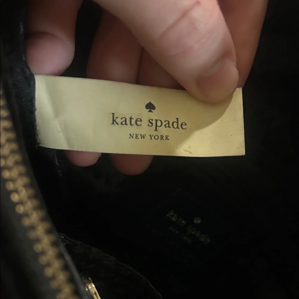Kate Spade Black Satchel Bag
